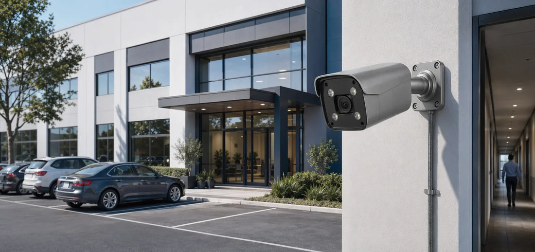 QuarkView IP security camera system for home and business surveillance planning