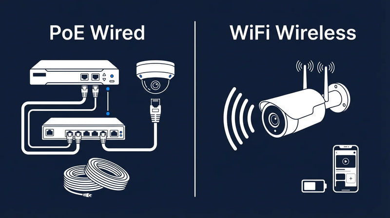 PoE vs WiFi Security Cameras: Which System Is Right for You?