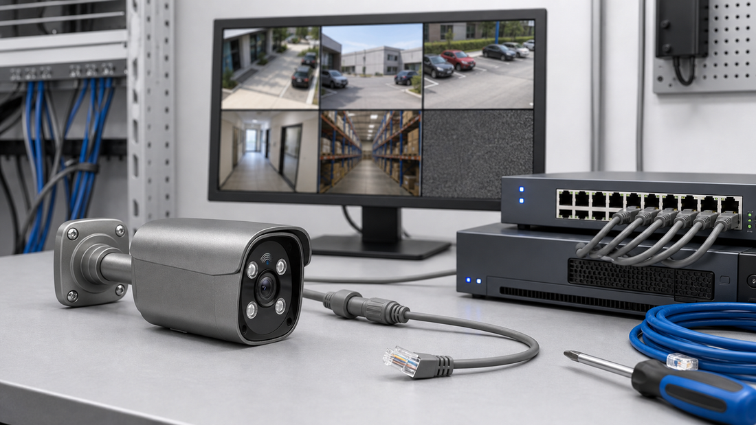 QuarkView CCTV troubleshooting for security camera and NVR surveillance system diagnostics