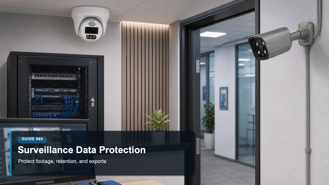 QuarkView business surveillance data protection workspace for video access retention and export control