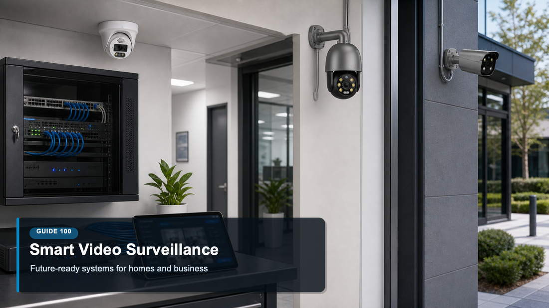 QuarkView future smart video surveillance for homes and businesses with AI cameras and secure monitoring