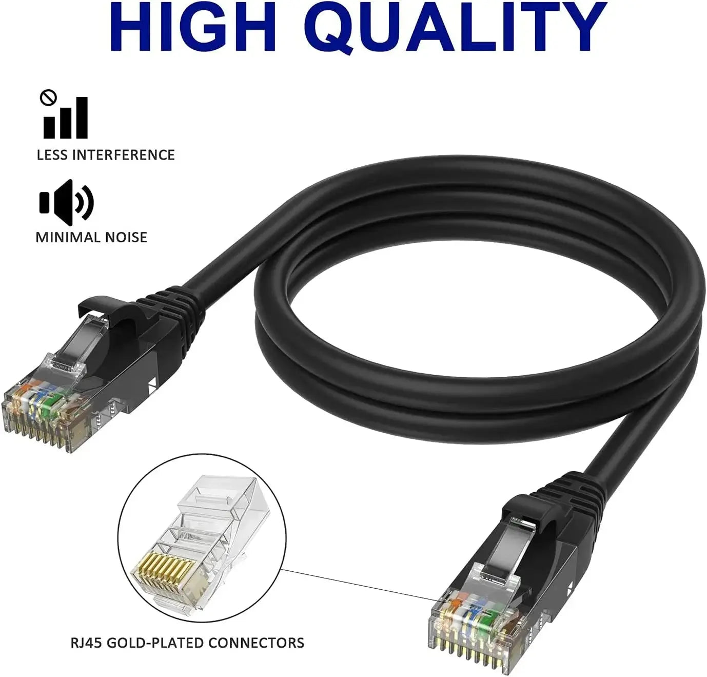 Cat5 RJ45 Ethernet LAN Cable 10M-50M
