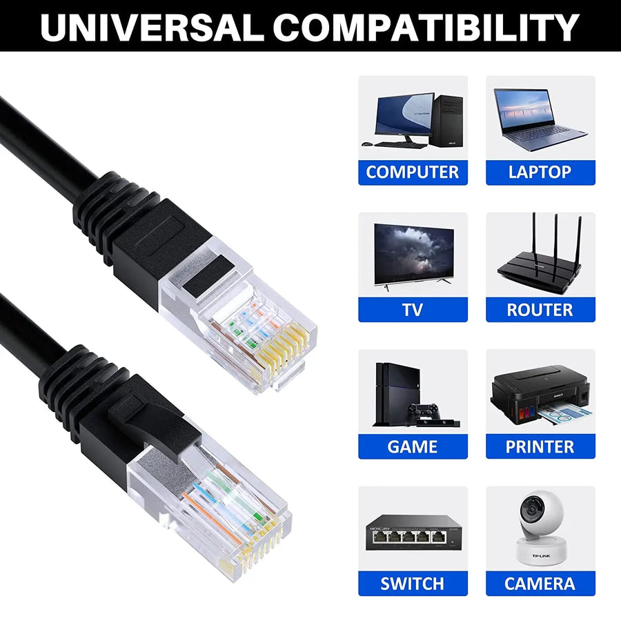 Cat5 RJ45 Ethernet LAN Cable 10M-50M product image