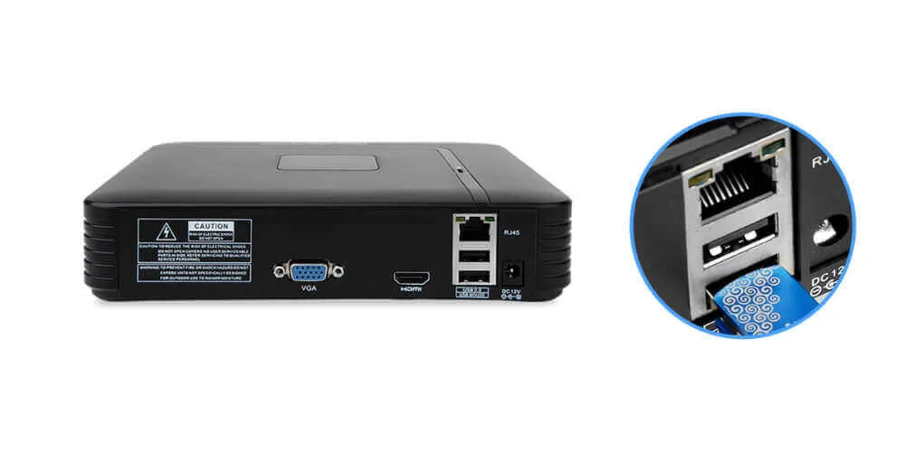 16CH Mini NVR for IP Security Camera with Motion Detection