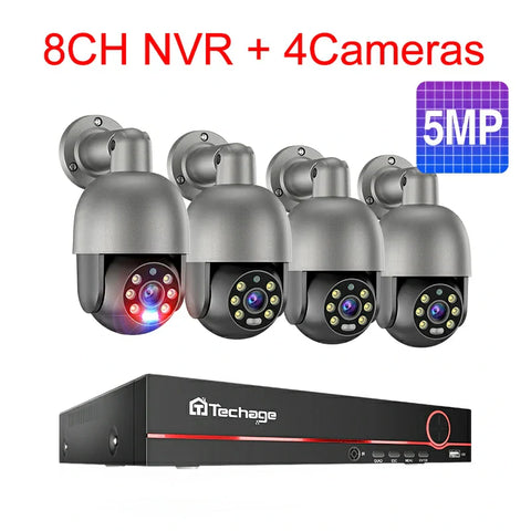 5MP PoE Camera System with Auto Tracking
