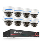 5MP Indoor PoE Camera System With 24-Hour Recording