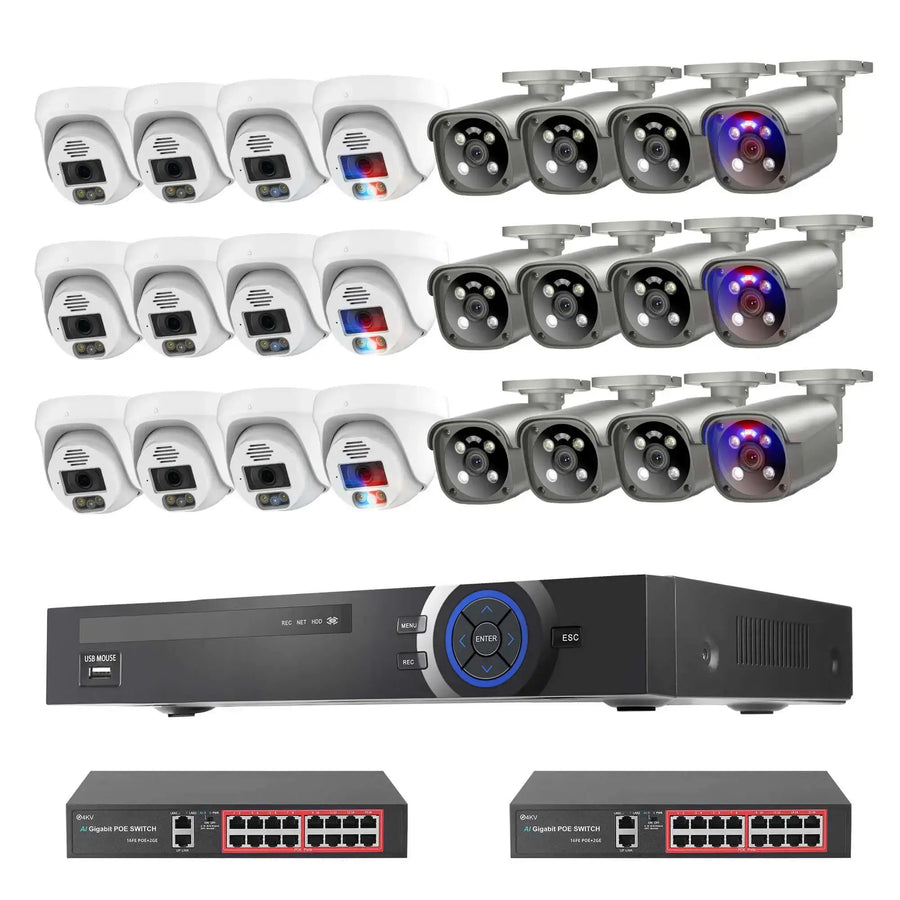 32CH 8MP PoE Color Night Vision System product image