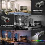 32CH PoE Camera System 8MP PoE Cameras Outdoor