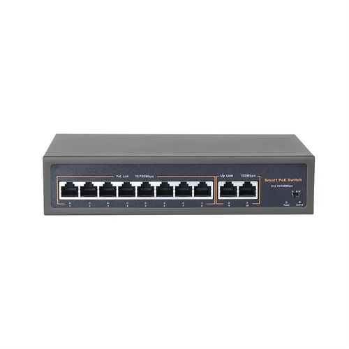 8+2 Port PoE+ Ethernet Switch product image