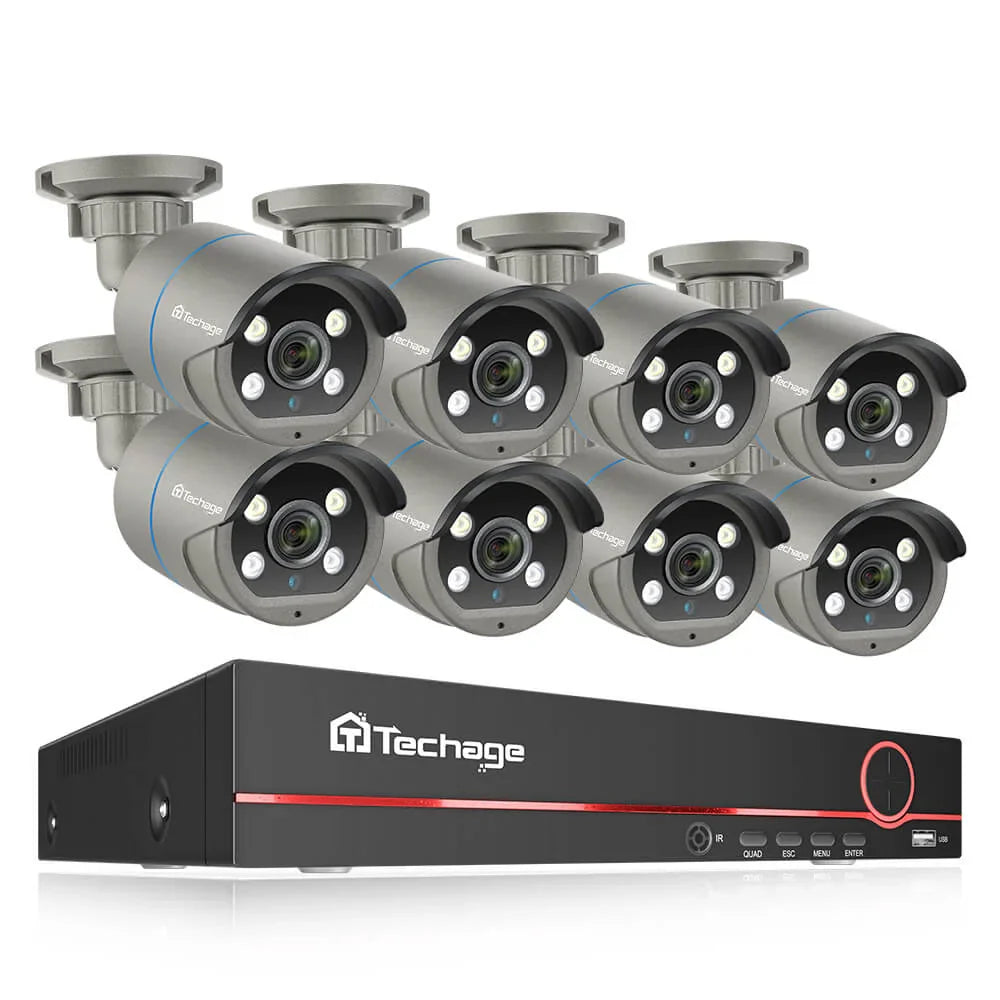 4MP PoE Camera Kit with Color Night Vision product image