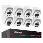 8MP Indoor PoE Camera System with Car and Face Detection