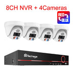 5MP PoE Camera Kit with Dome Camera and Person / Vehicle Detection
