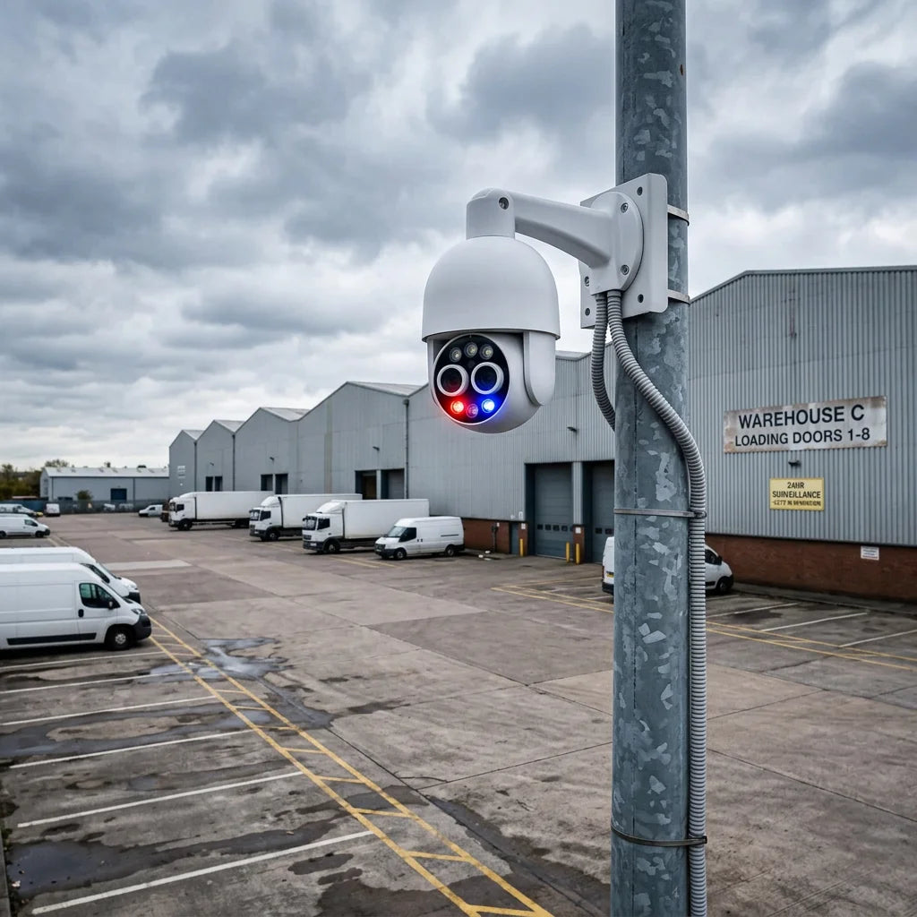 4MP PoE PTZ Camera System with 8X Zoom