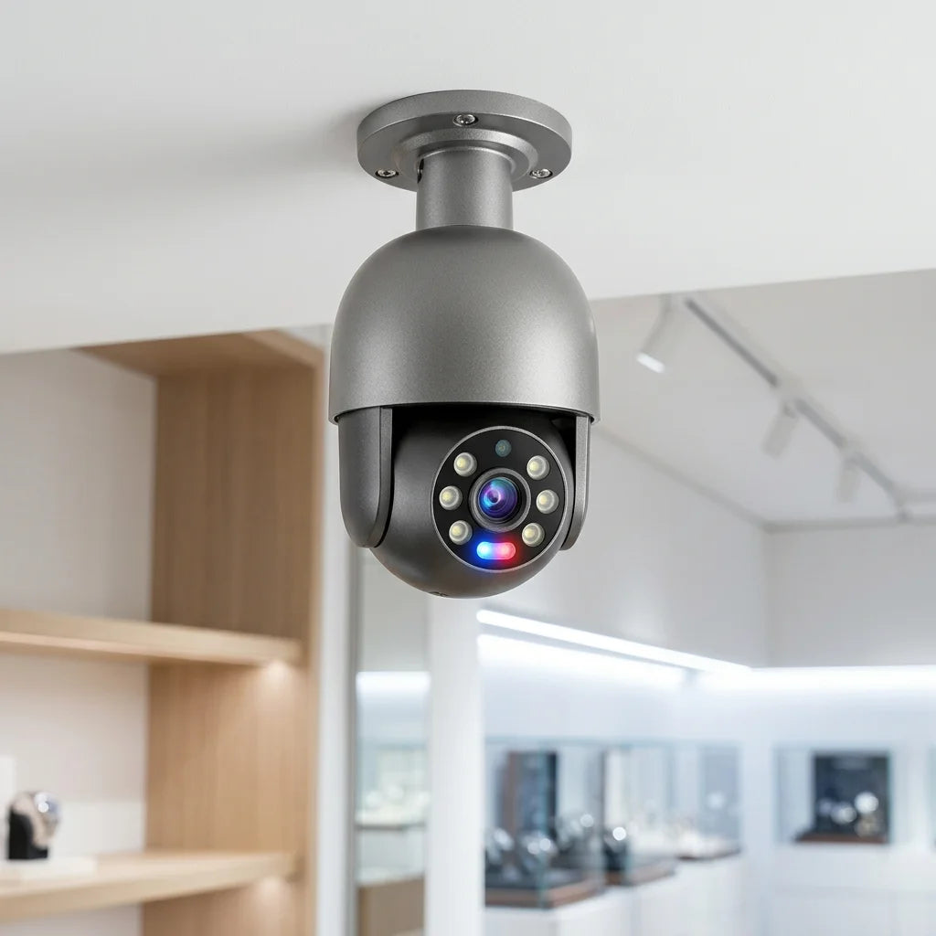 3MP Wireless Solar Battery Camera with Amazon Alexa Support