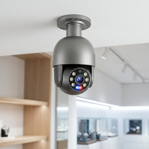 3MP Wireless Solar Battery Camera with Amazon Alexa Support