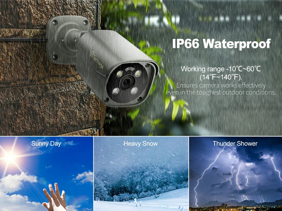 4K 16CH PoE Camera System with Alarm Light product image