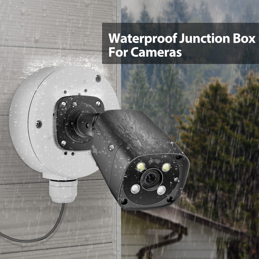 IP66 Waterproof Iron Junction Box for Security Surveillance IP Camera