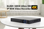 32CH PoE Camera System 8MP PoE Cameras Outdoor