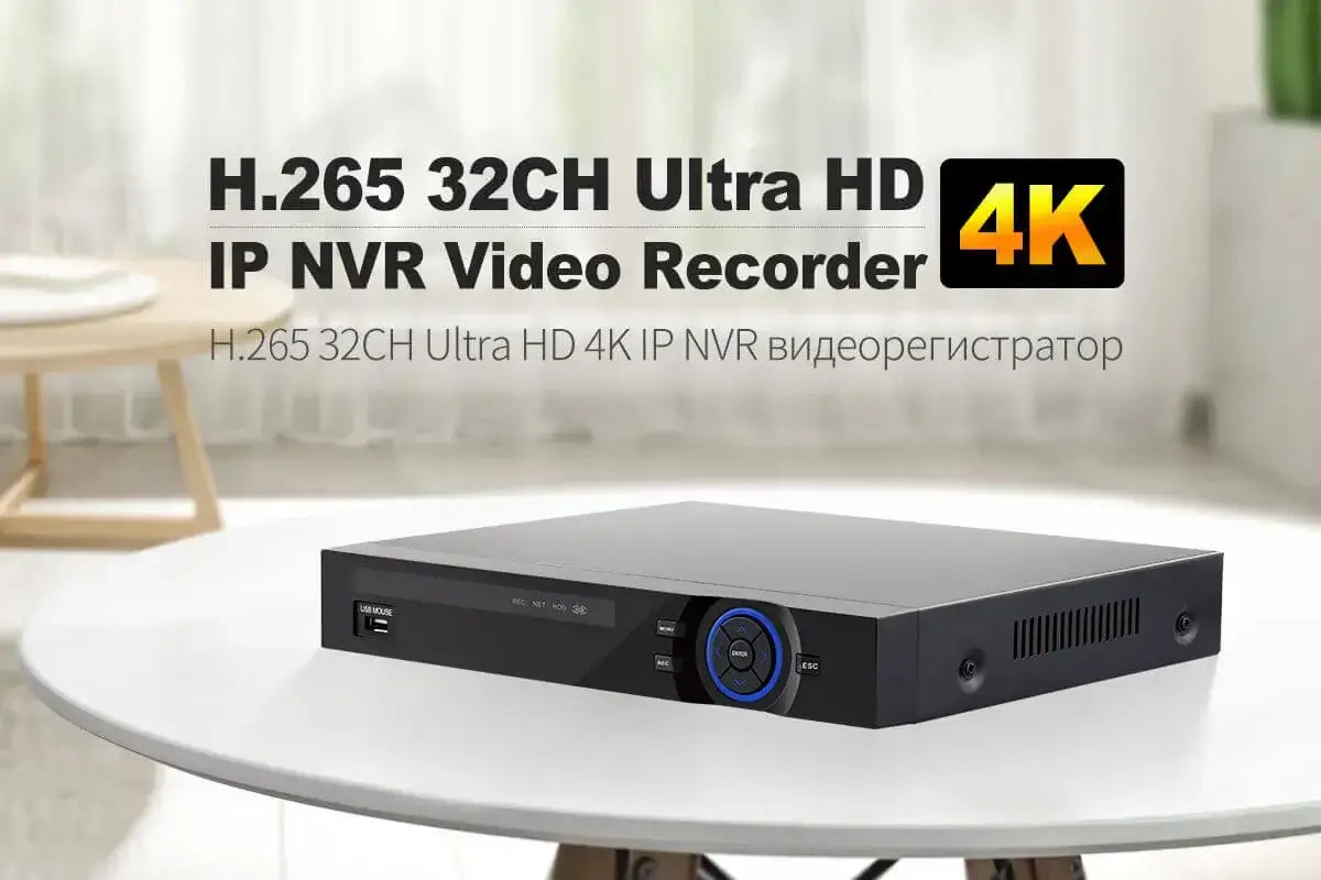 32CH PoE Camera System 8MP PoE Cameras Outdoor