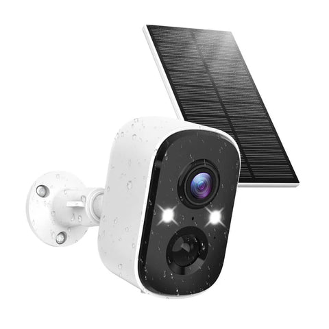 3MP Wireless Solar Battery Camera with Amazon Alexa Support
