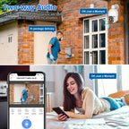 4MP PoE PTZ Camera System with 8X Zoom product image