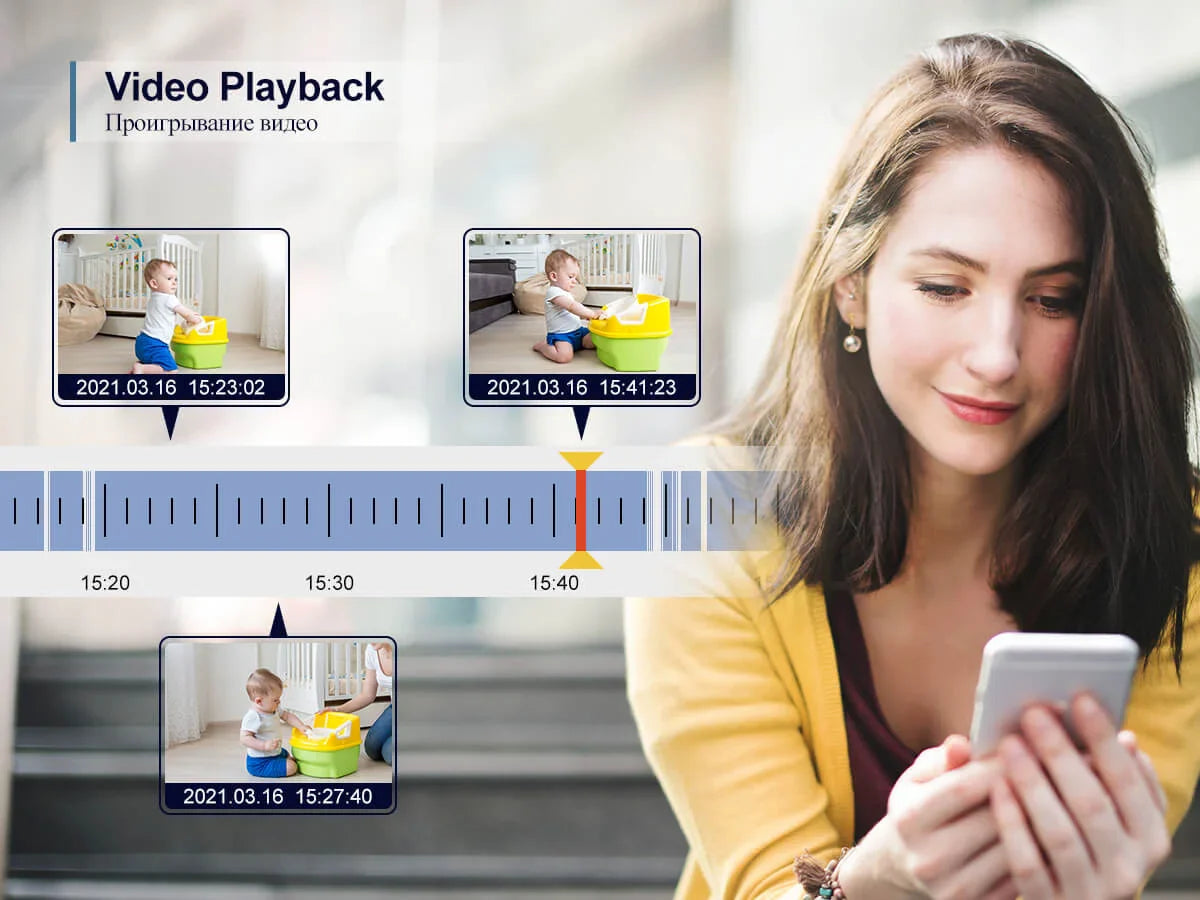3MP WiFi EseeCloud Camera with Auto Tracking