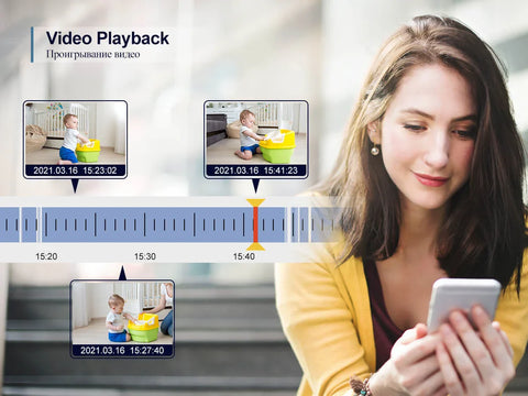 3MP WiFi EseeCloud Camera with Auto Tracking