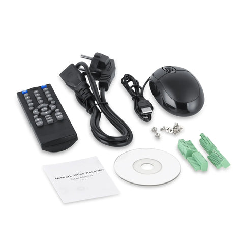 H.265 16CH PoE NVR with 4K Resolution and 240M Bandwidth