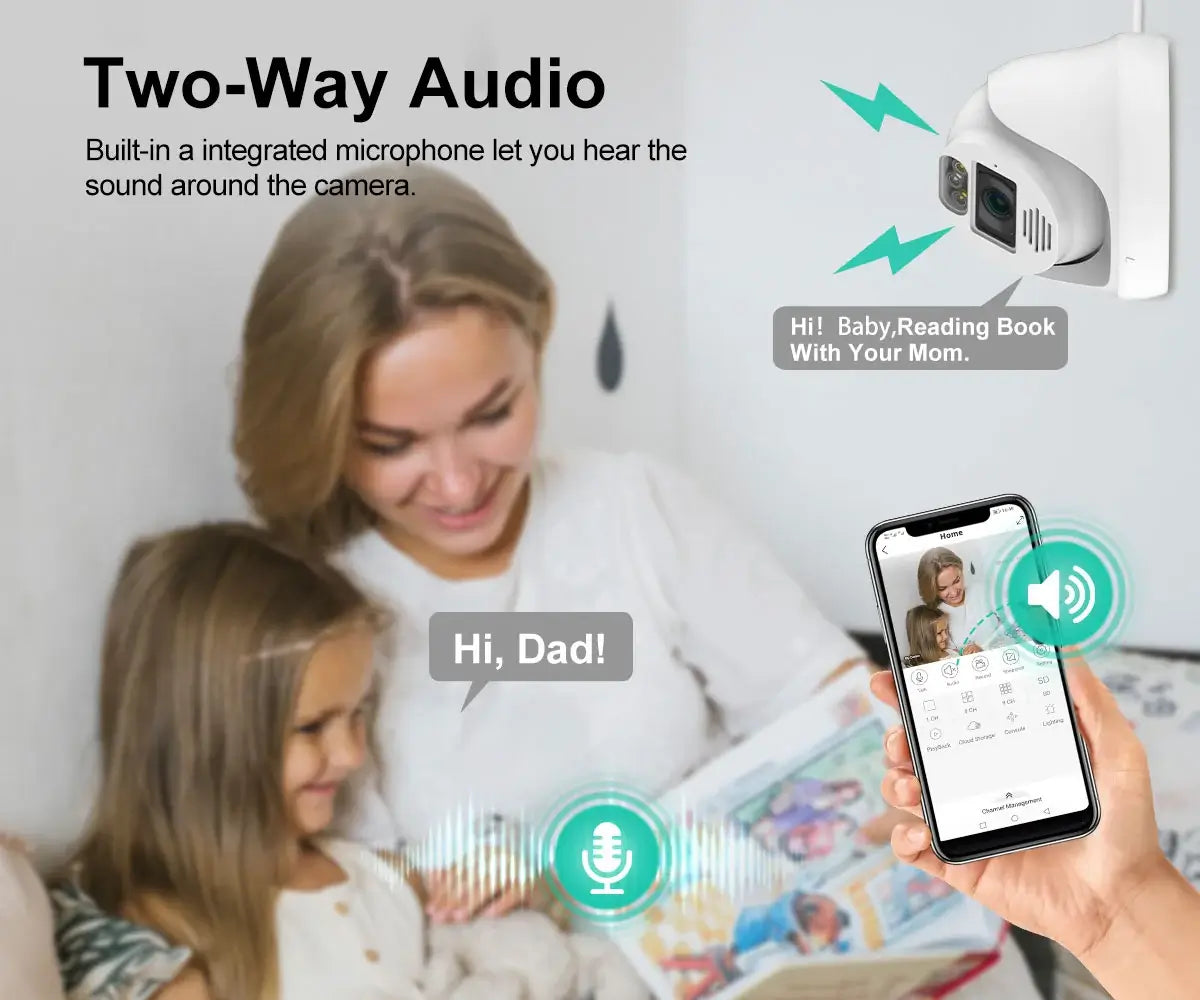 5MP PoE Camera Kit with Dome Camera and Person / Vehicle Detection