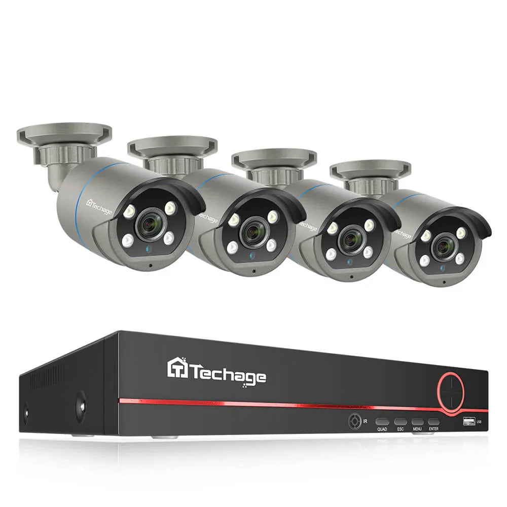 4MP PoE Camera Kit with Color Night Vision product image
