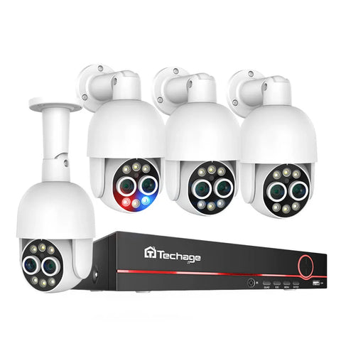 4MP PoE PTZ Camera System with 8X Zoom product image