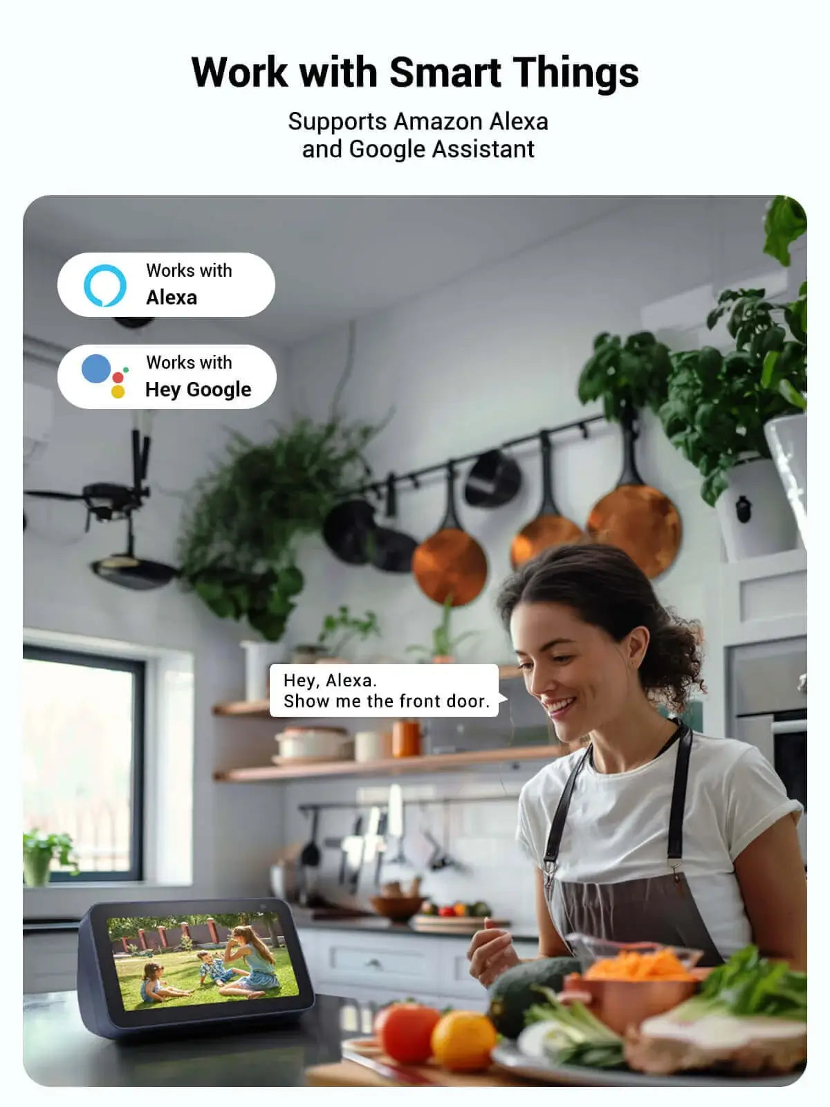 Tuya 2MP Light Bulb Camera with Full-Color Night Vision