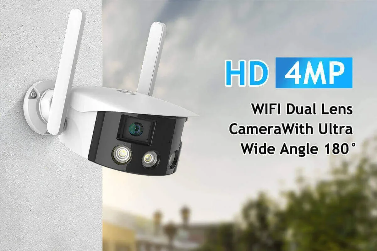 Dual Lens Wifi Camera