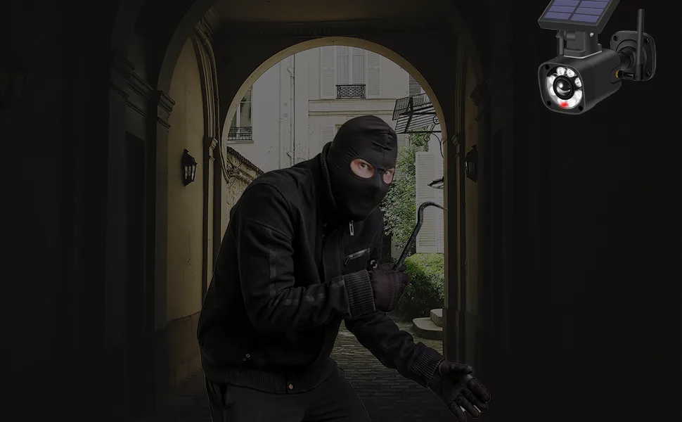 scare the bad guys away