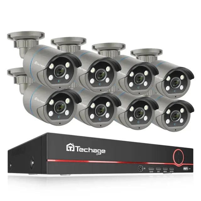 QuarkView 608GP 4MP PoE Camera Kit